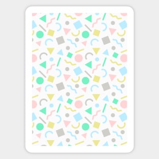 Retro Pattern (Pastels) Sticker